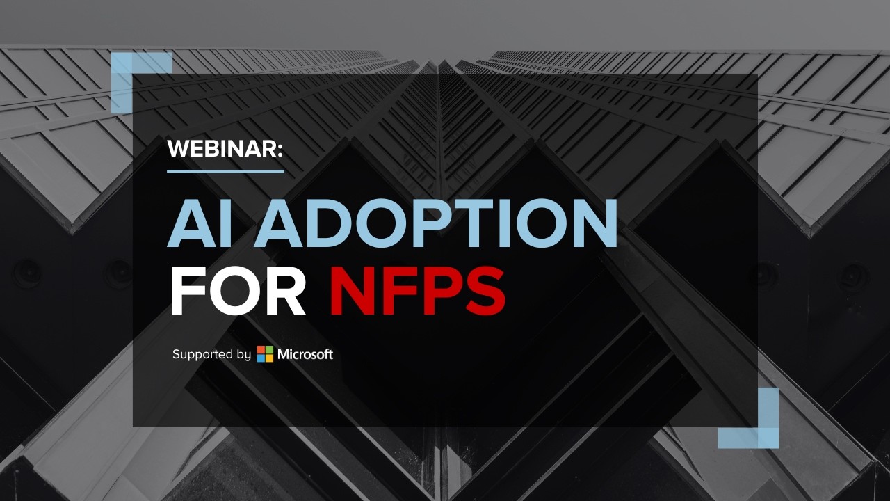 Webinar: AI Adoption for Not-For-Profits