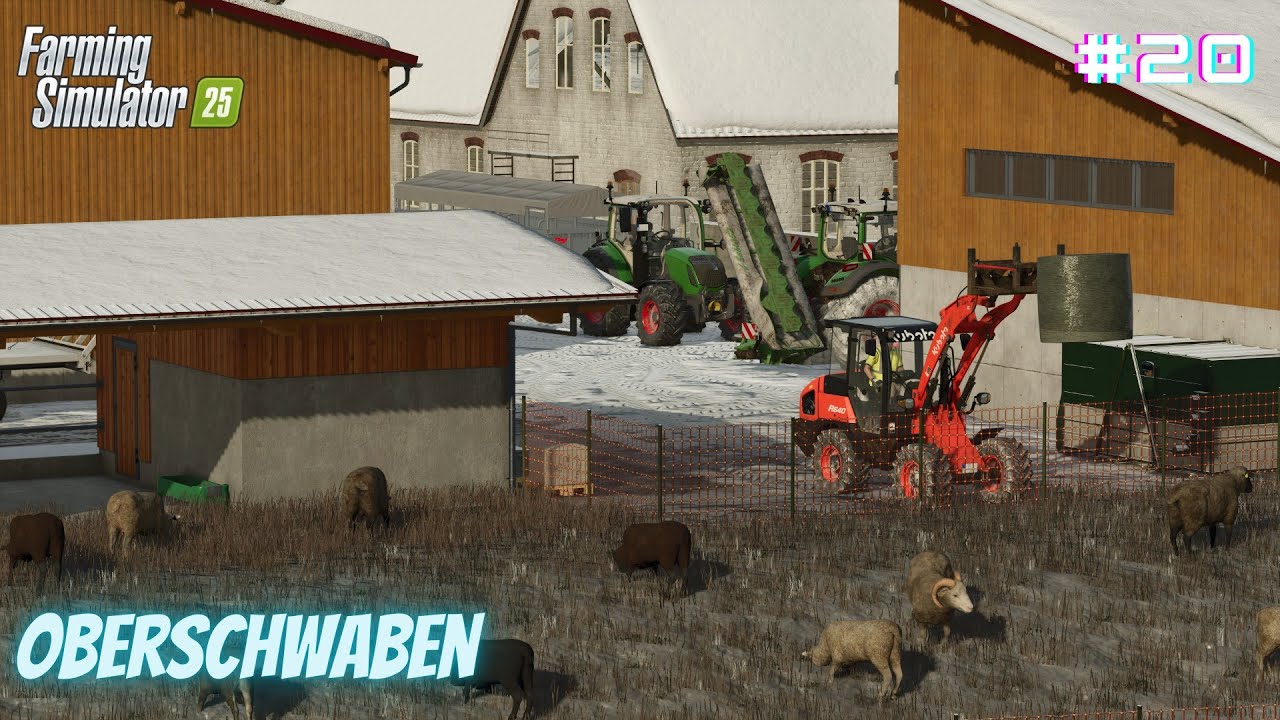 Big Profit Day!💰 Buying a Sheep Barn & Selling Hay & Grass Bales | FS25 Oberschwaben | Ep.20