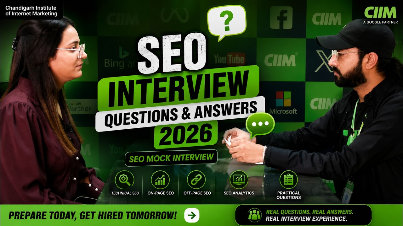 SEO Interview Questions & Answers 2025 | SEO Mock Interview