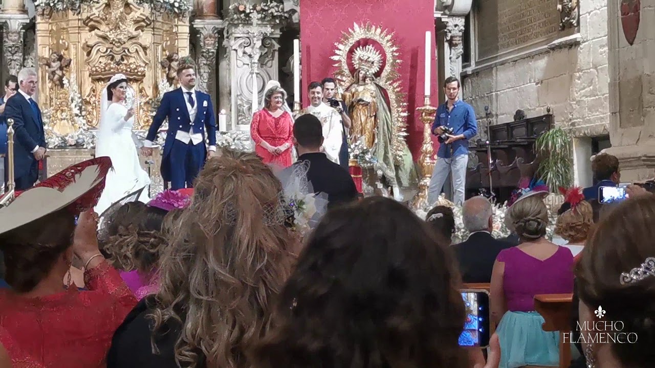 Marisol Bizcocho canta en la boda de Fran Ocaña y Alba - Sanlucar  2019
