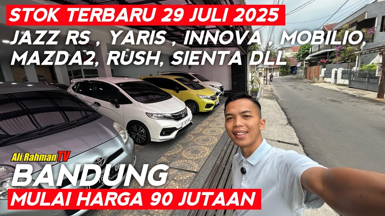 UPDATE STOK TERBARU MOBIL BEKAS BANDUNG 13 unit mulai harga 90 Jutaan