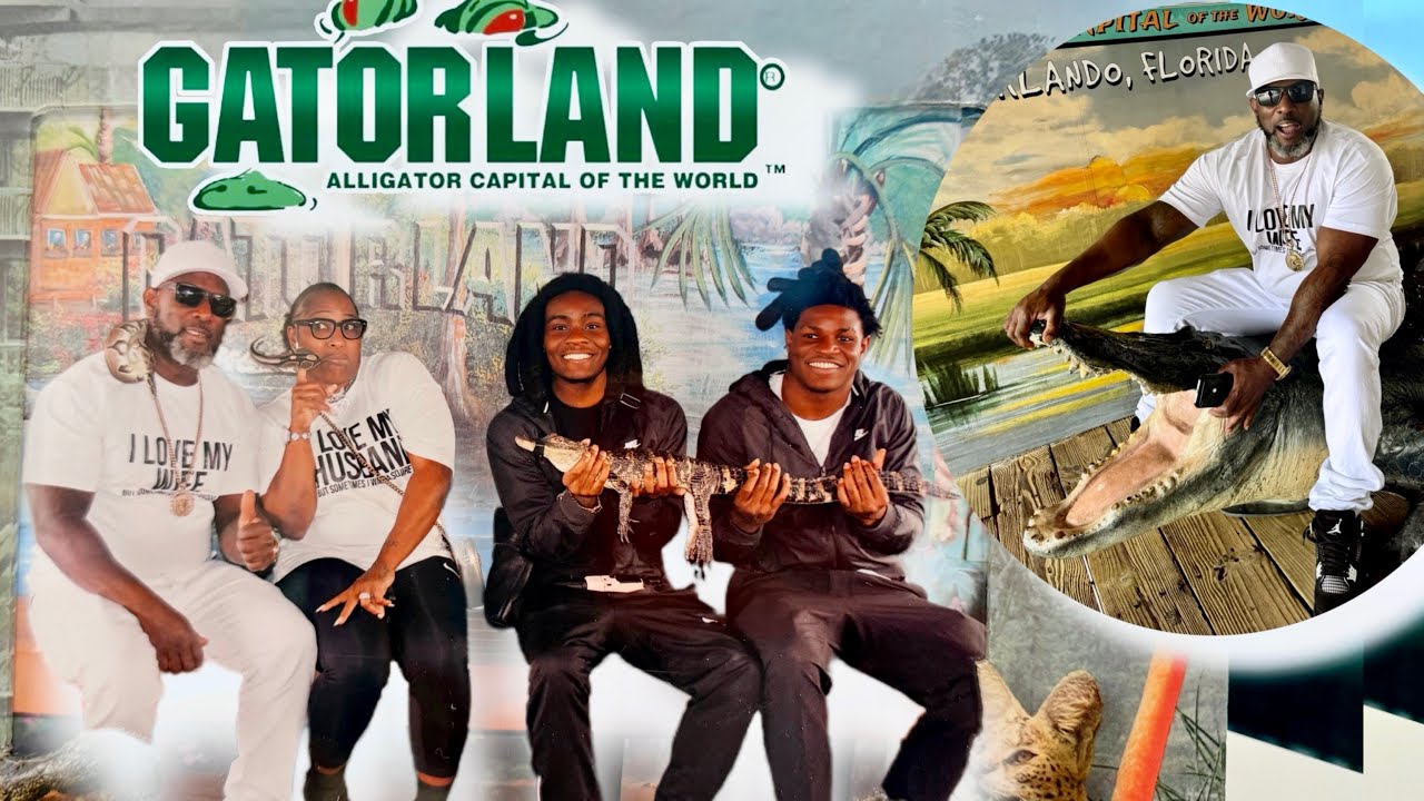 TAKING PAPA E TO GATORLAND FOR THE FIRST TIME AFTER 25 YEARS IN PRISON