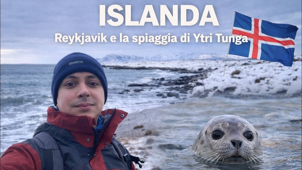 ISLANDA - Episodio 1: Reykjavik e la spiaggia di Ytri Tunga 🇮🇸