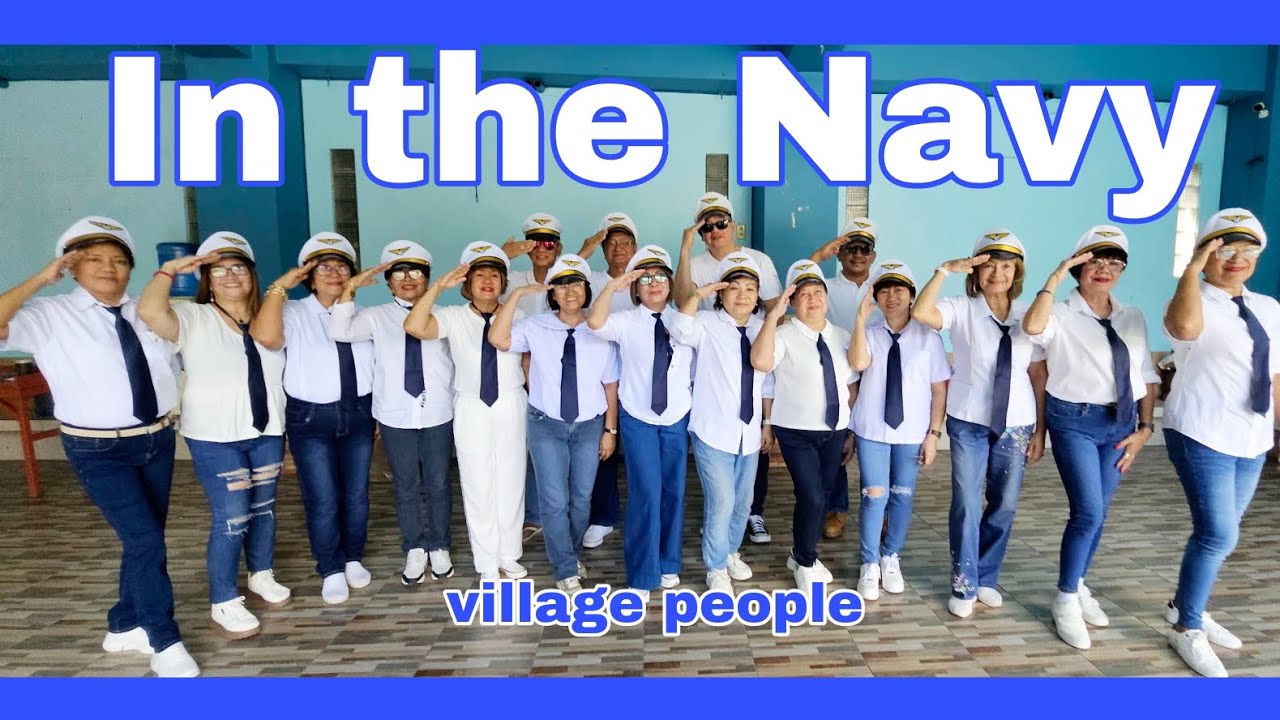 In the Navy | village people | with batch 76 | and kristine with Retro zin janlopez