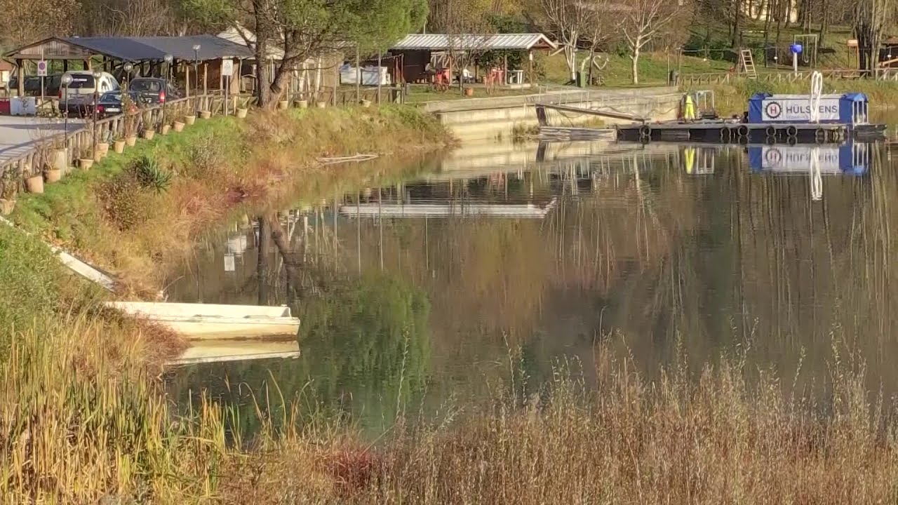 Il lago di Pontecosi, com'era e... com'è; al via i lavori di Enel