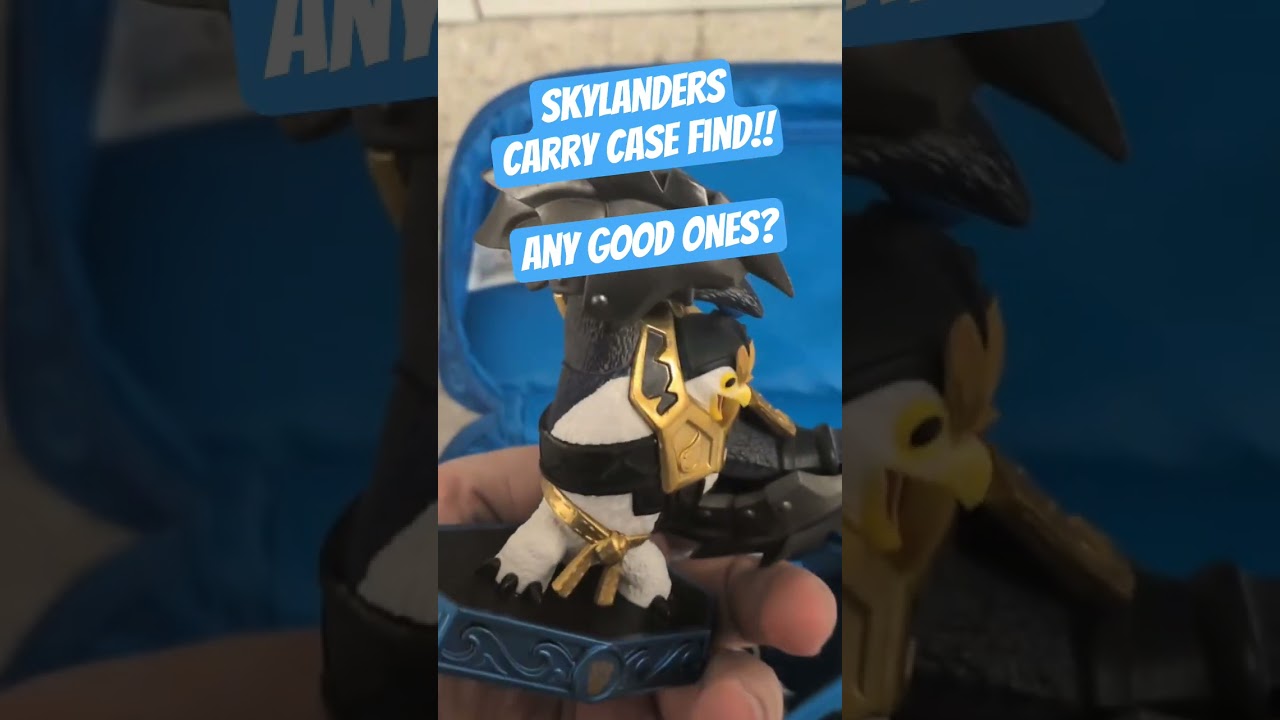 Skylanders Carry Case charity shop find! Any good ones? #Skylanders #CharityShop #CharityShopFinds