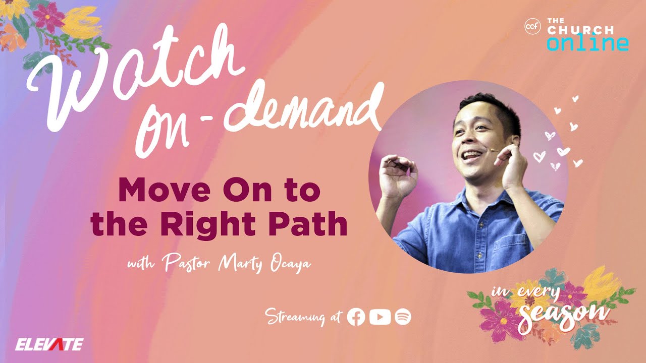 Online Youth Service | In Every Season: Move On to the Right Path | Pastor Marty Ocaya