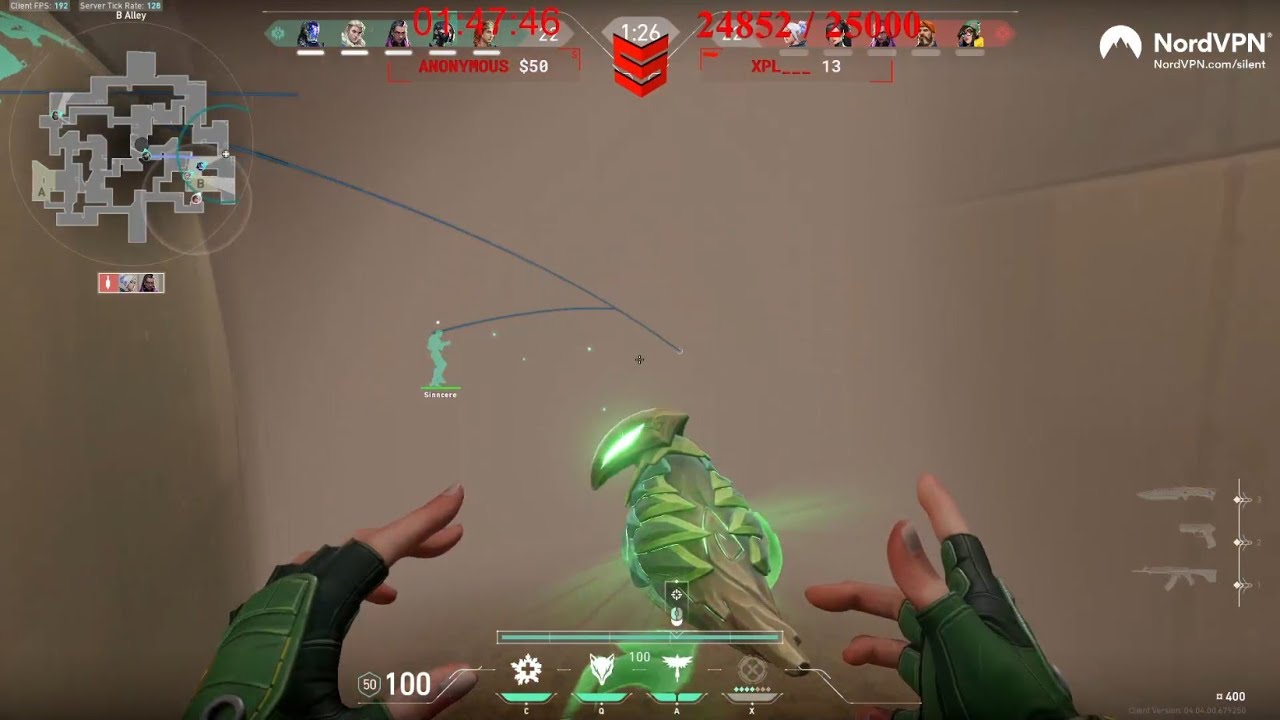 Chang Gang vs Platinum Player Reach 46 Rounds in Valorant w/ Sinncere