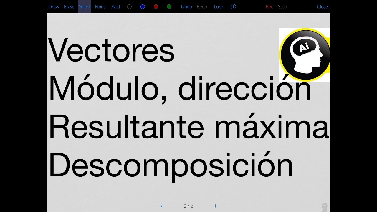 Vectores, descomposición rectangular, resultante máxima, mínima, módulo, dirección, suma, resta