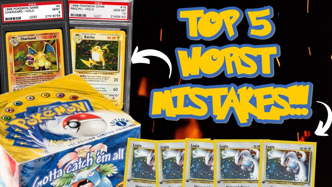 My Top 5 Worst Pok&eacute;mon Investment Mistakes!