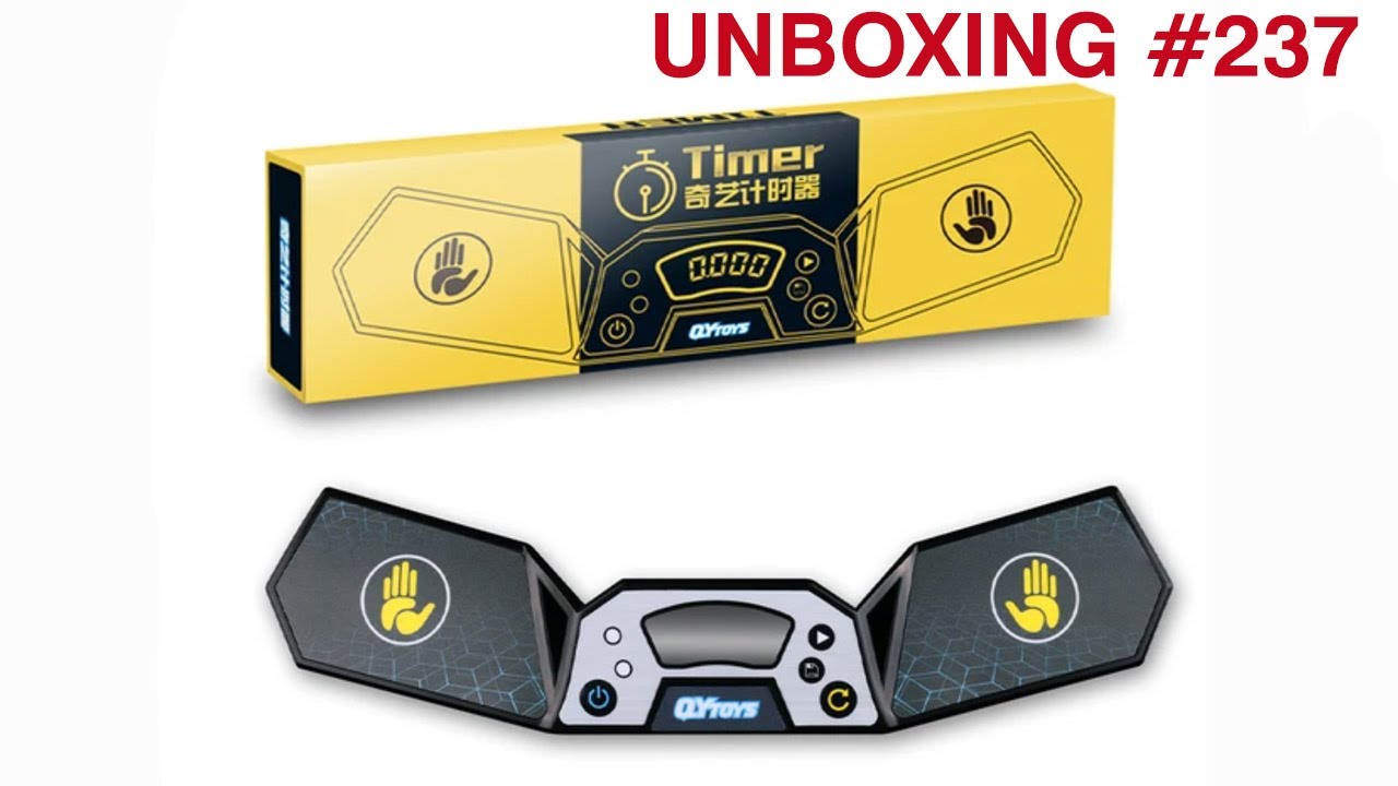 Unboxing №237 QiYi Cube Timer