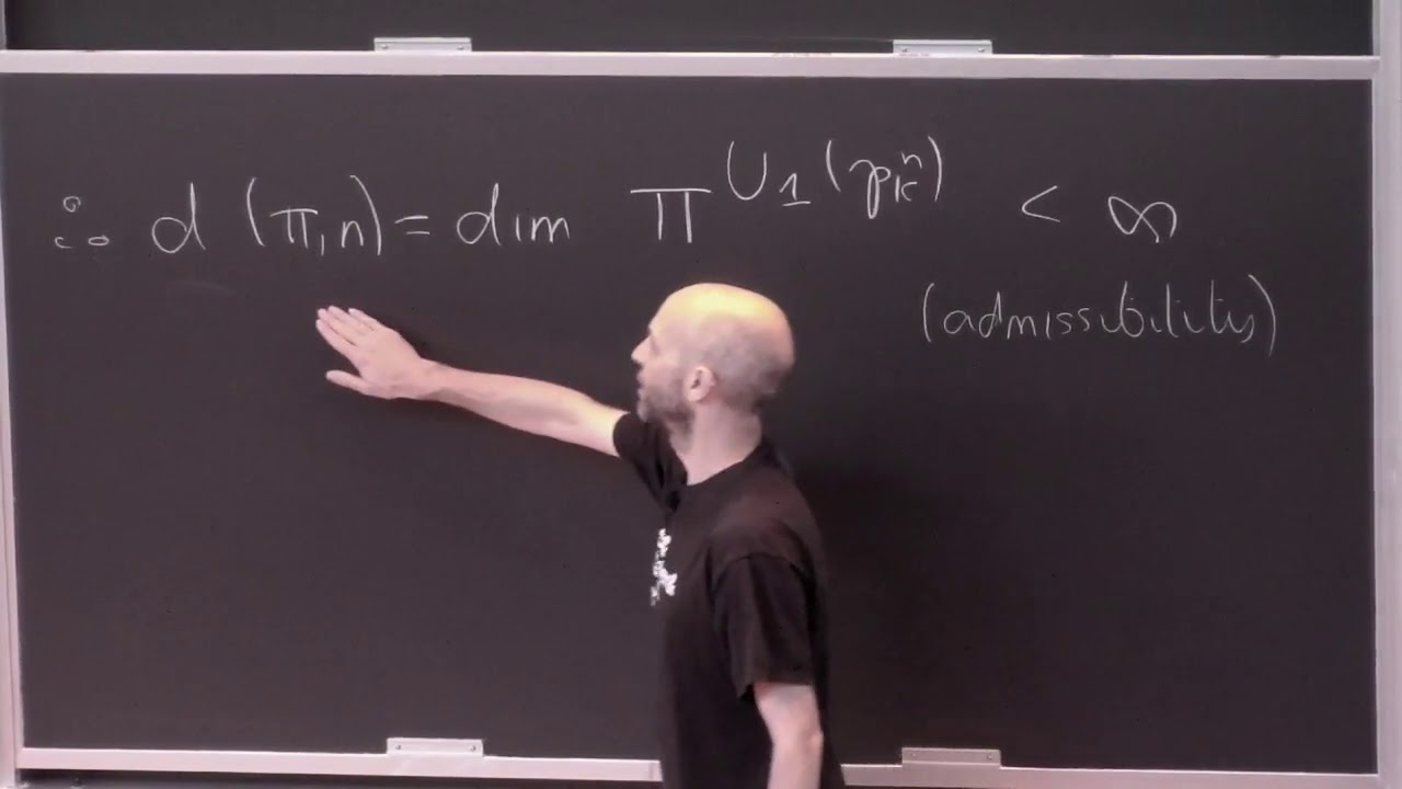 Kevin Buzzard (lecture 9/20) Automorphic Forms And The Langlands Program [2017]