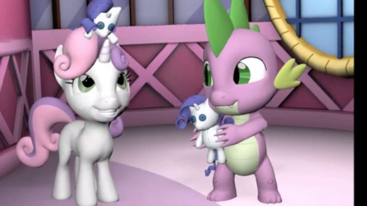 Spike x Sweetie Belle (I'm Crazy In Love)