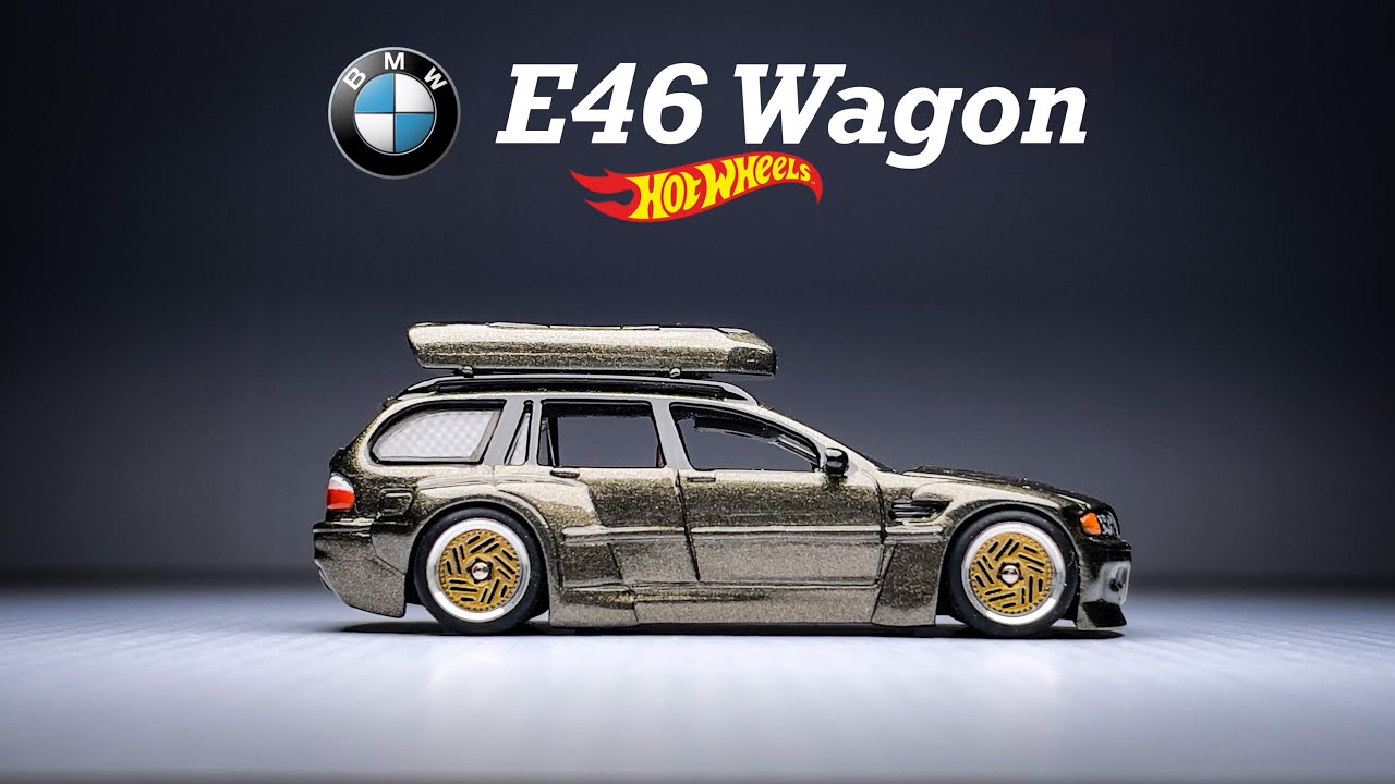 BMW E46 WAGON TOURING CONVERT HotWheels Custom