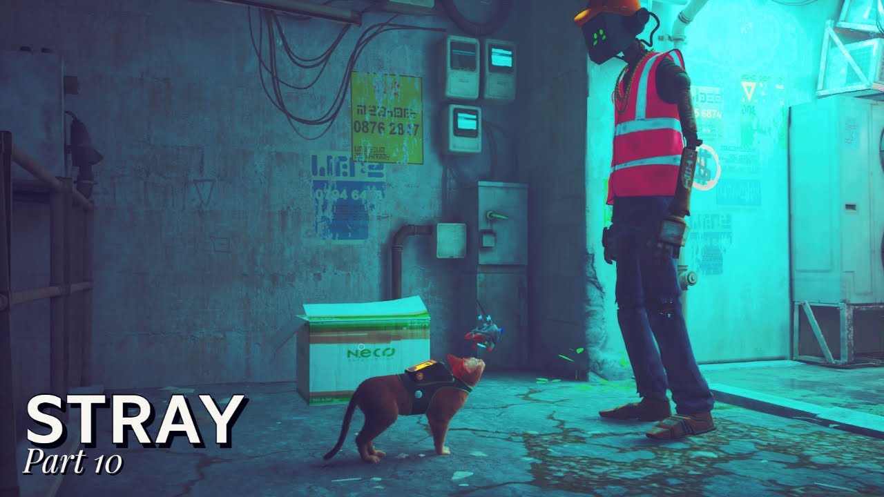 Midtown - Bomber Jacket Blaze, Worker Jacket and Helmet | Stray: Part 10 Walkthrough