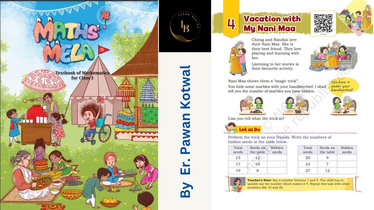 #C 4. Vacation with my Nani Maa I Class 3 Maths I Chapter 4 I Maths Mela I NCERT NEW BOOK I