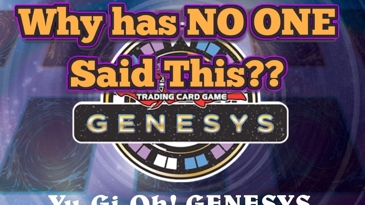 У Genesys ЛУЧШАЯ философия дизайна в YGO!!!
