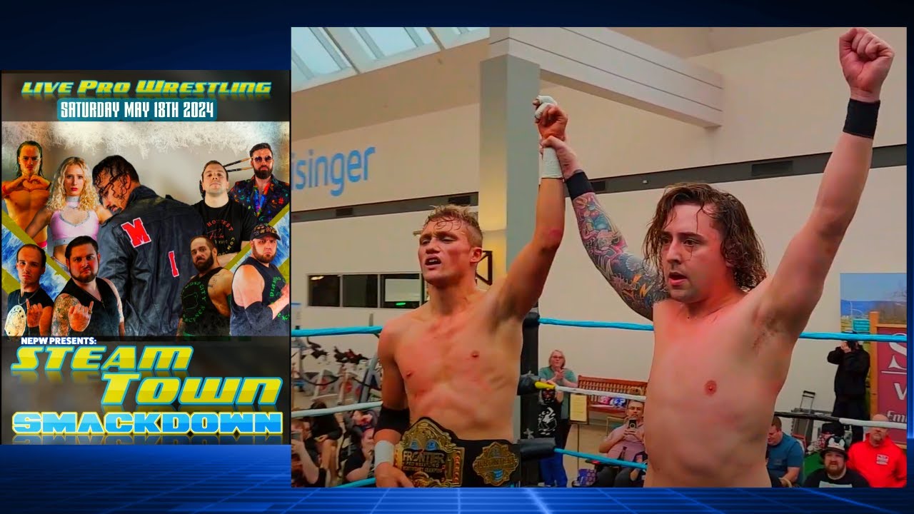 Ricky Pryce vs Trevor Terry FPW Heavyweight Championship New Era Pro Steamtown Smackdown 5.18.24
