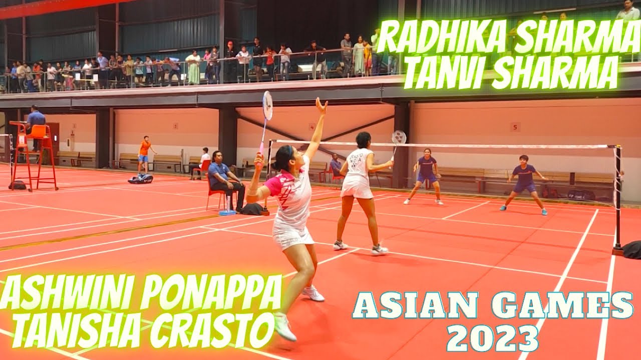 Women Doubles || League Match || ASHWINI PONAPPA/TANISHA CRASTO vs RADHIKA/TANVI SHARMA || 2023