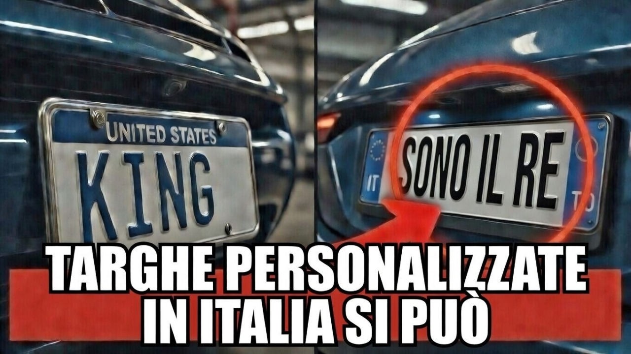 VUOI LA TARGA COME IN AMERICA? LA LEGGE ITALIANA LO PERMETTE MA DEVI PAGARE: SCOPRI COME RICHIEDERLA