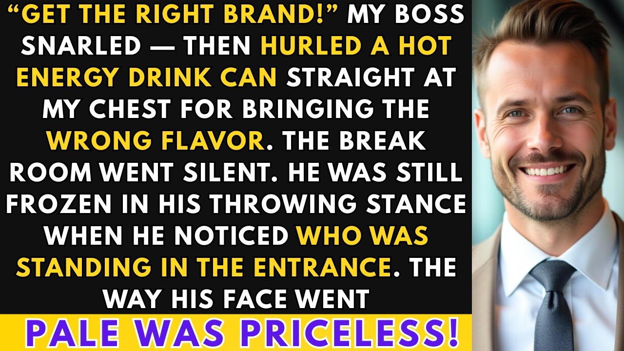 Boss Threw Hot Energy Drink At Me Because I Got The Wrong Brand - He Didn't See The CEO Watching