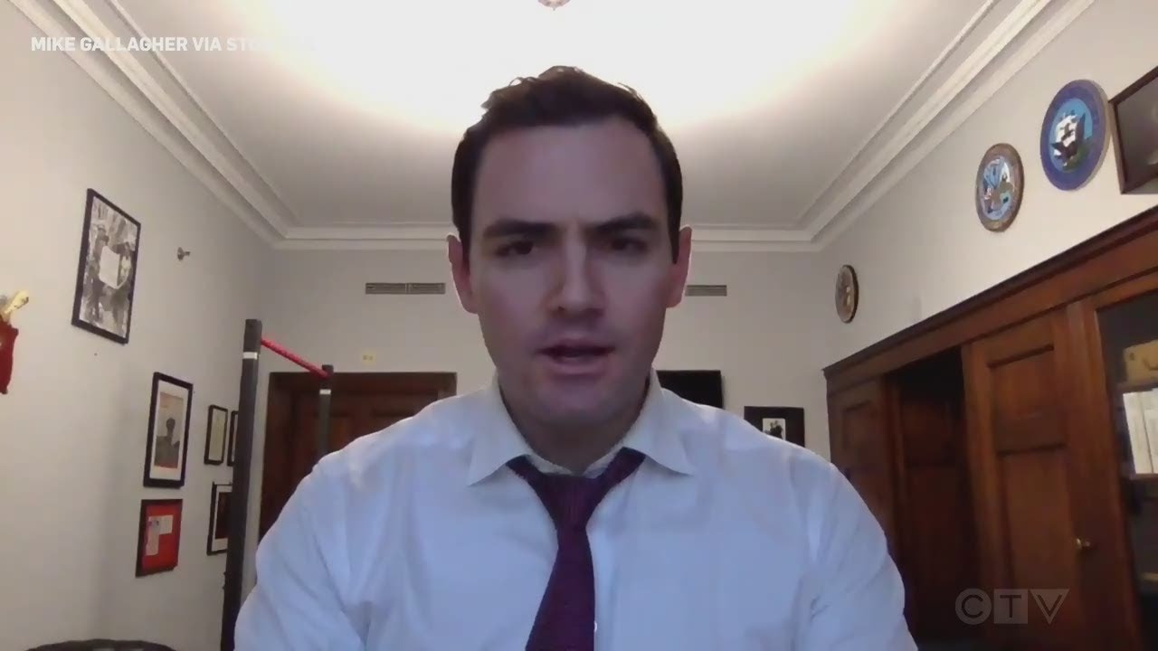'This is Banana Republic crap': GOP Congressman Mike Gallagher shelters in his office