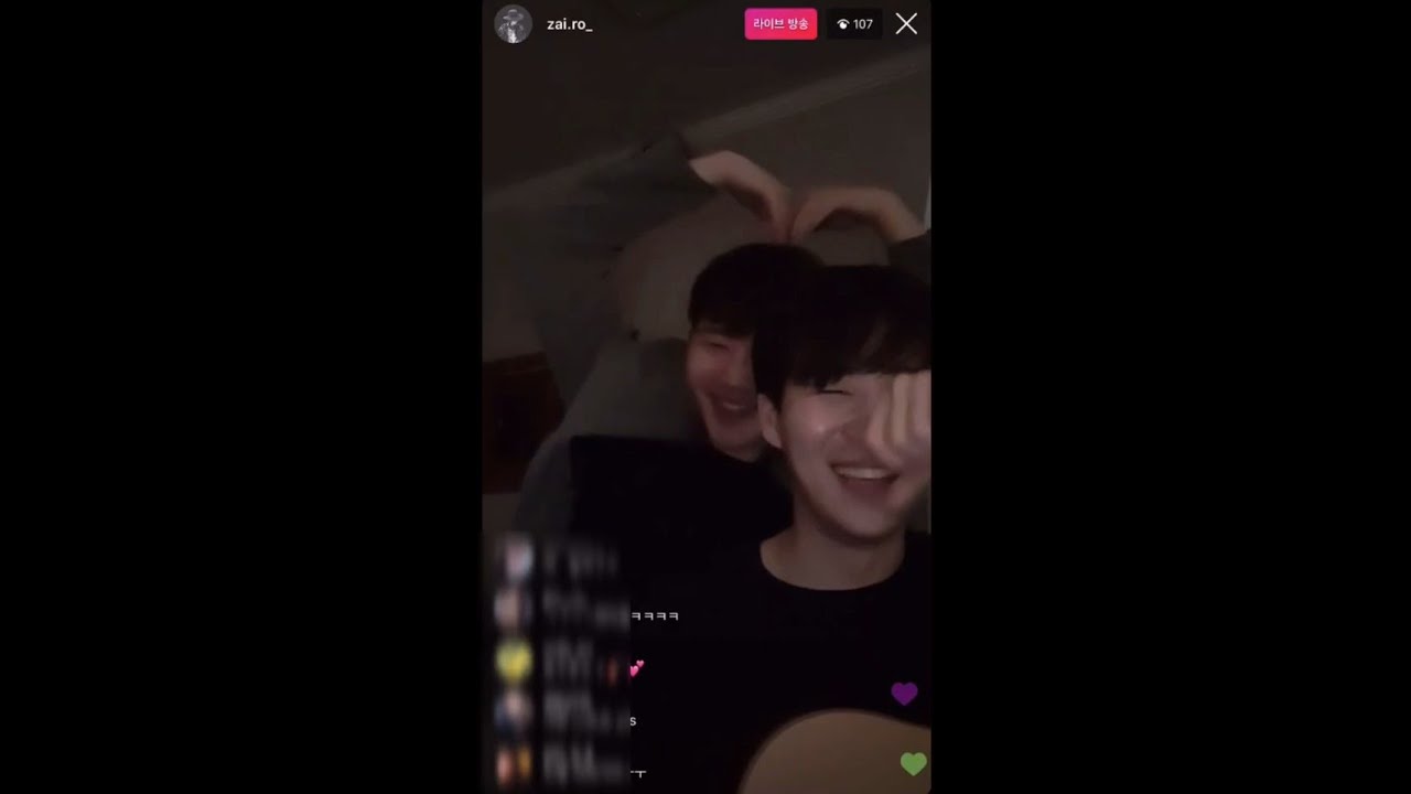 [zai.ro] 190503 자이로 인스타라이브 (안중재/김민석)