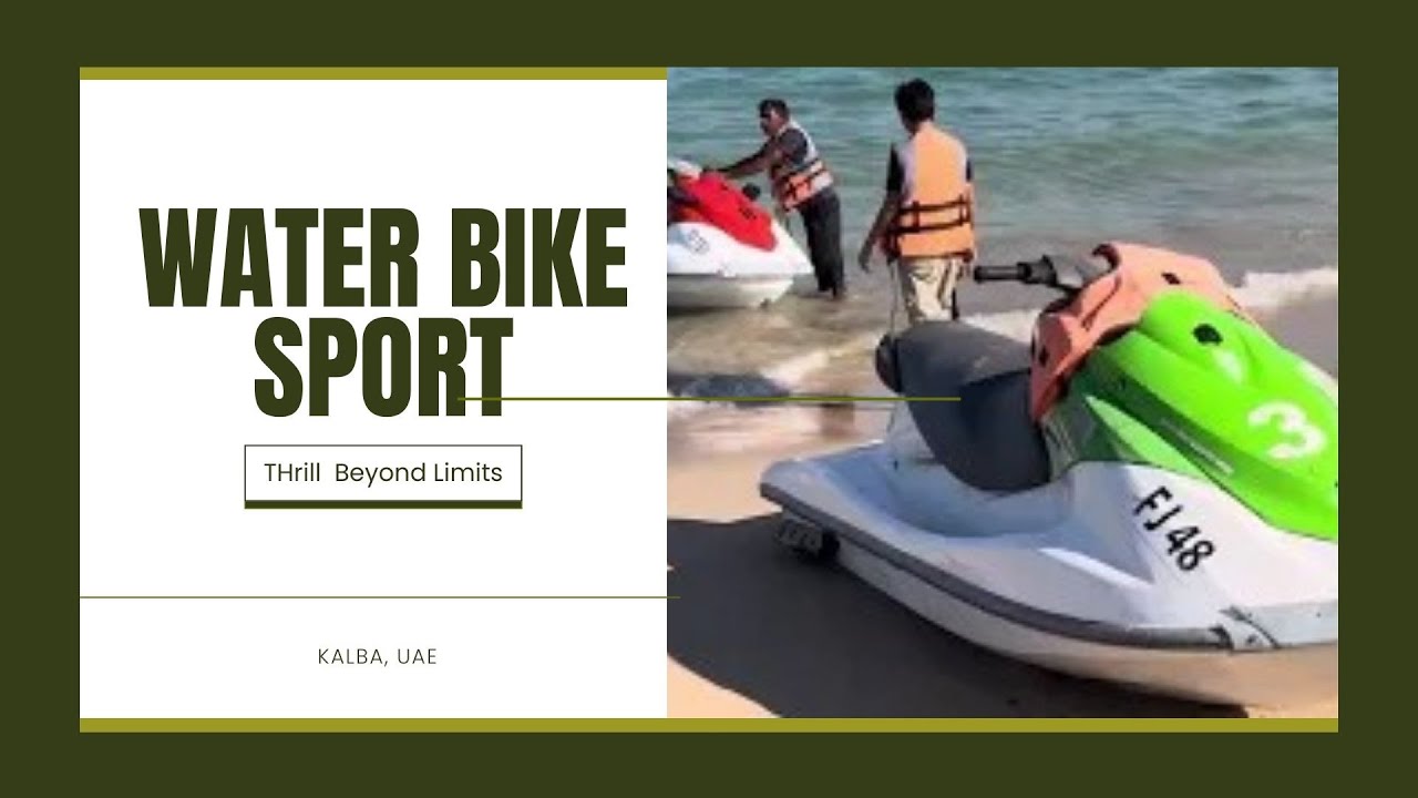 Explore Dubai’s Coastline Tips for Safe Water Biking Adventures in Dubai @danishdubai