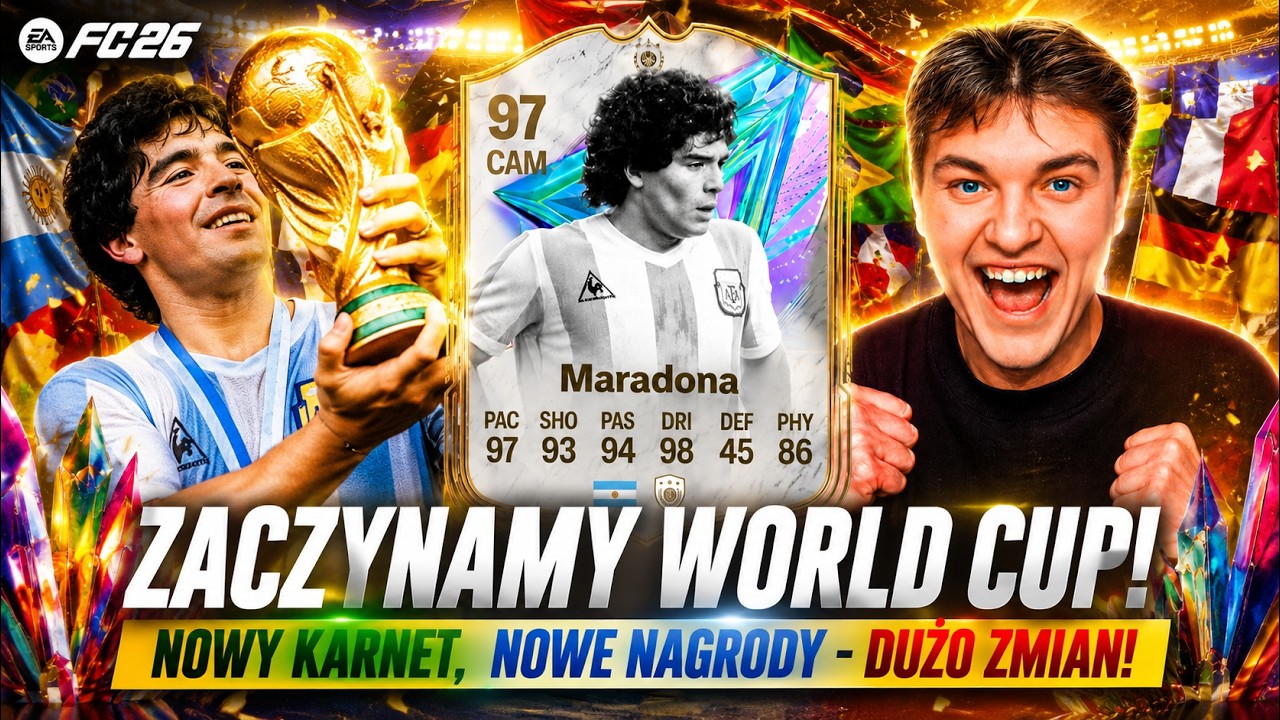 ZACZYNAMY WORLD CUP! NOWY KARNET, NOWE NAGRODY - DUŻO ZMIAN! | FC 26 ULTIMATE TEAM