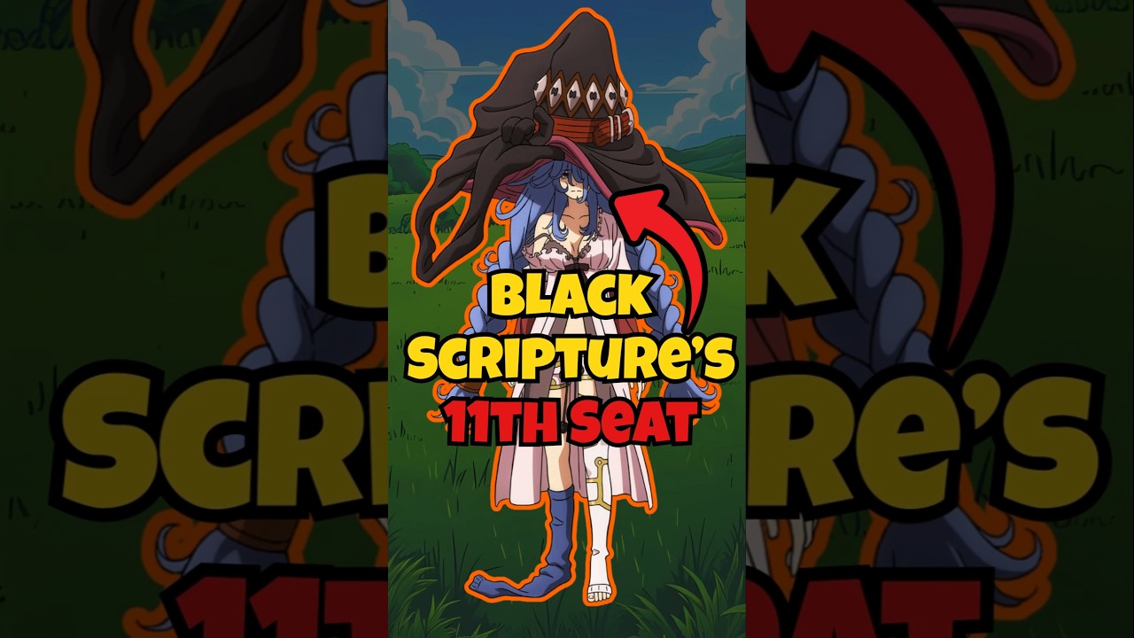 The Truth About the 11th Seat of the Black Scripture #overlord #anime
