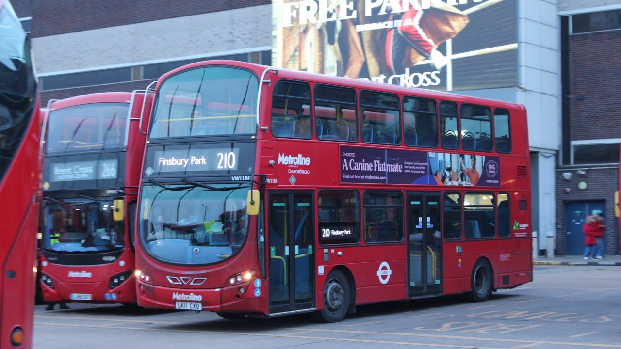 London Bus Observations at: Brent Cross (27/08/2025)