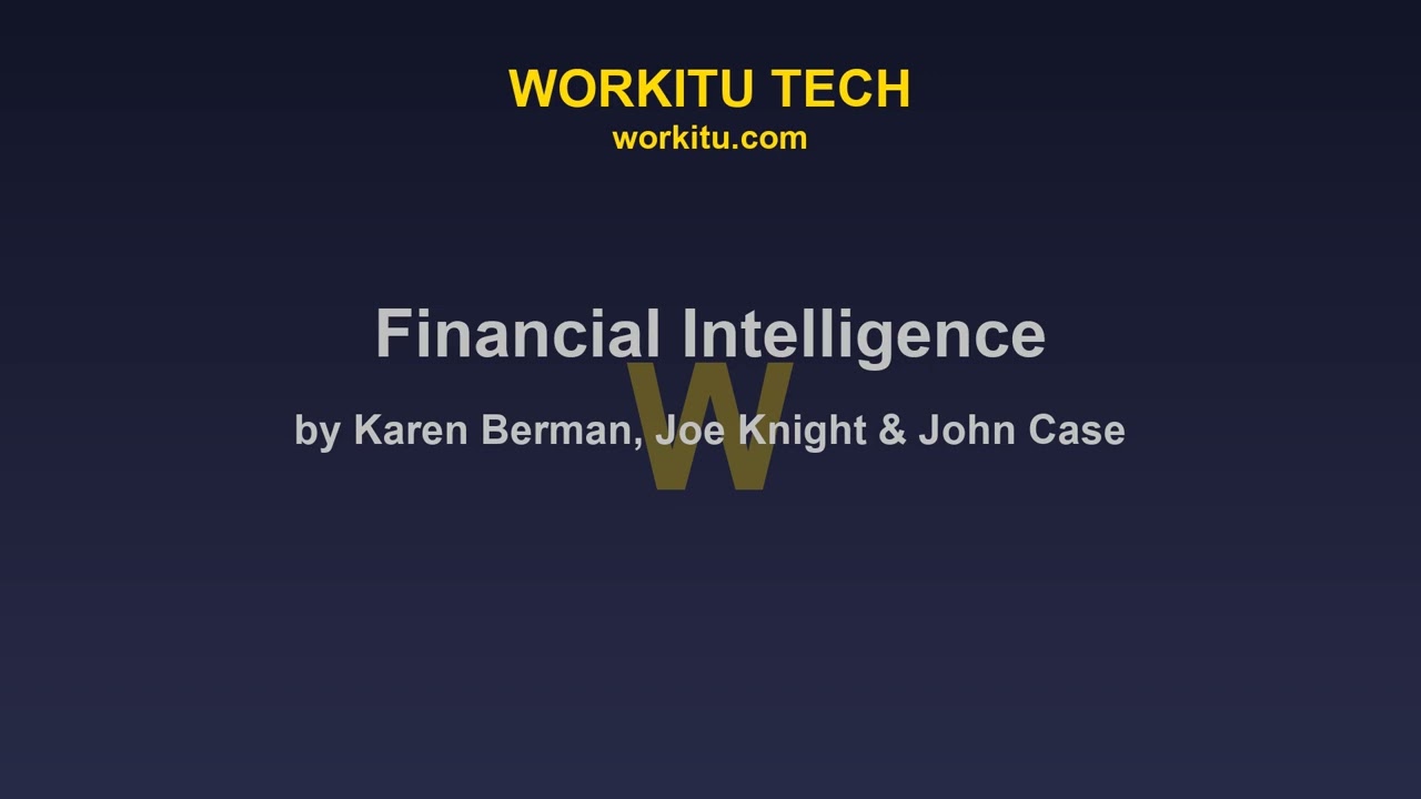 Financial Intelligence - Karen Berman, Joe Knight & John Case