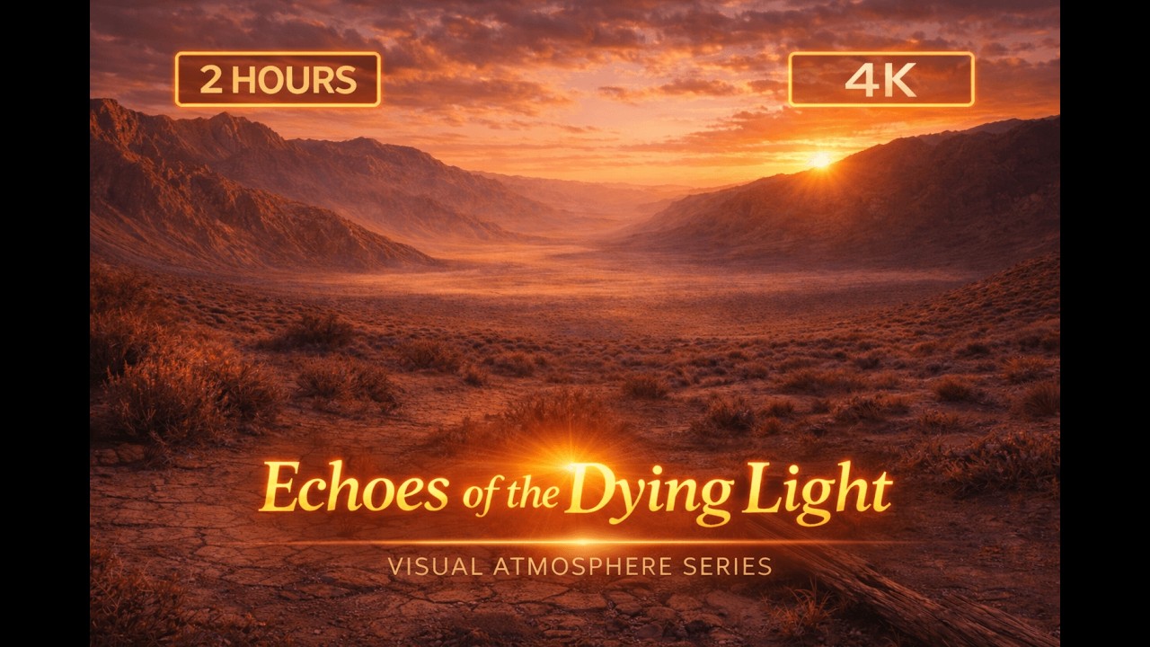 Bloom in the Desert | 4K Death Valley Inspired TV Background Art