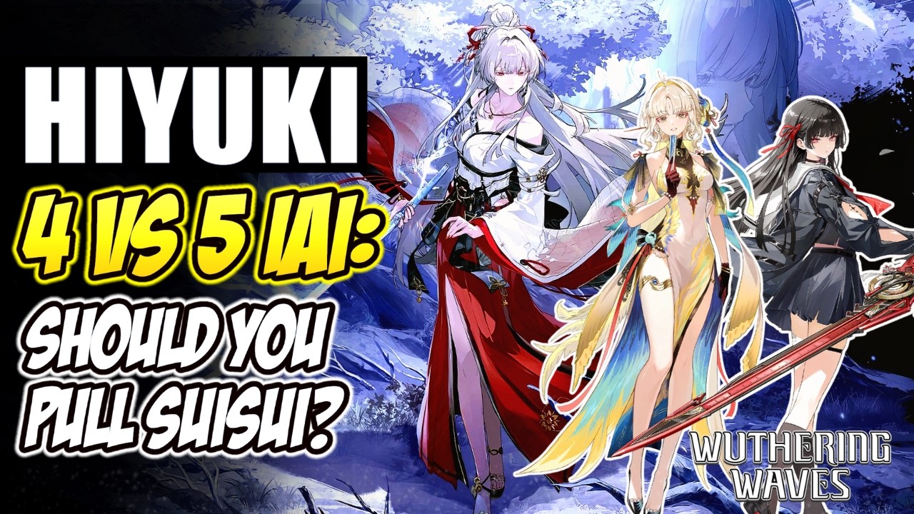 Hiyuki 4 vs 5 Iai: Should You Pull Suisui? (READ PINNED) (Patch 3.5)  | Wuthering Waves