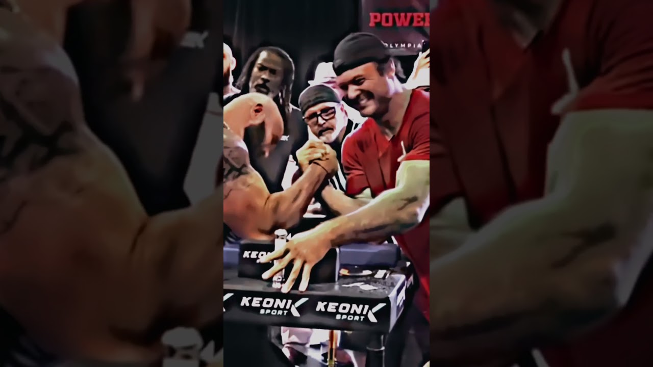 DEVON LARRAT VS ADAM SCHERR #armwrestling