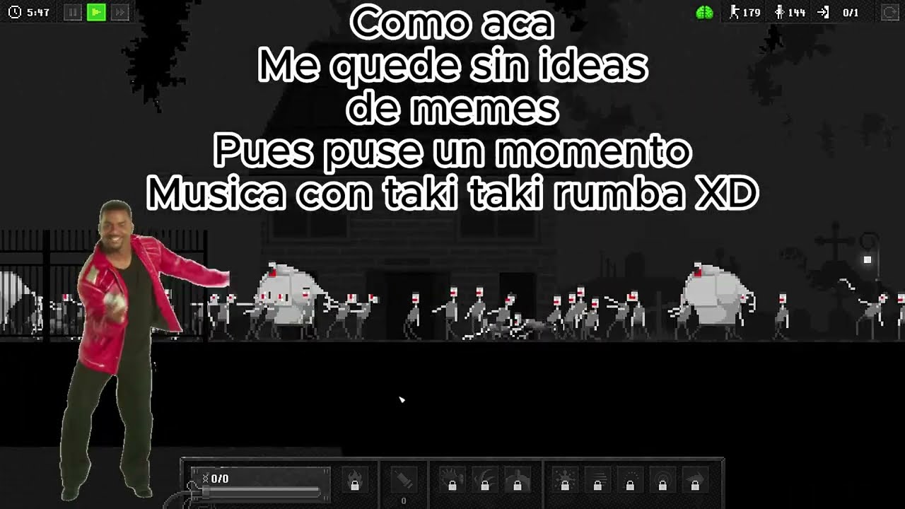 Zombie Night Terror - Arm Wrestling But You're The Humans || Pero con memes ||