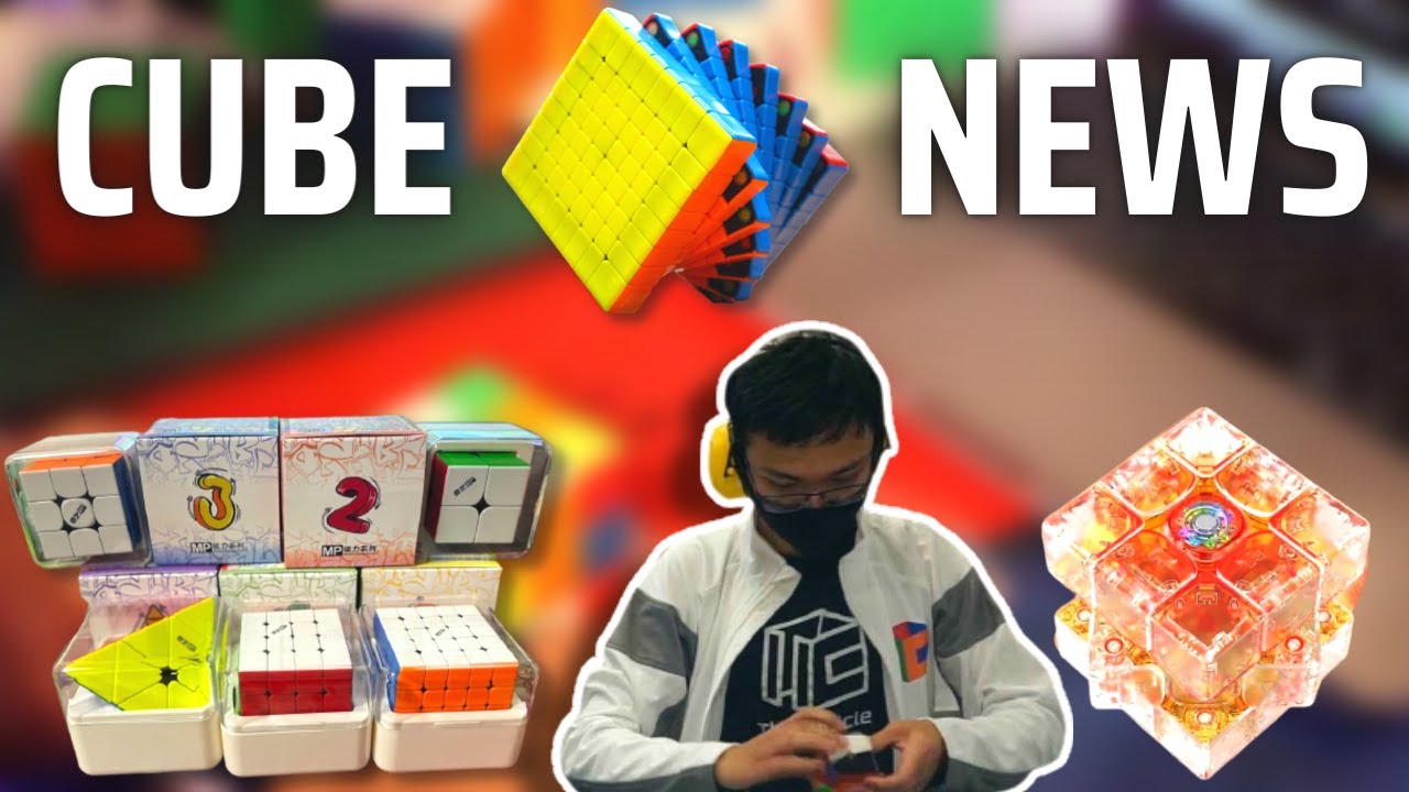NEW QIYI MP CUBES, FAST SQUARE-1 TIMES, AND MORE! | CubeNews ep. 5