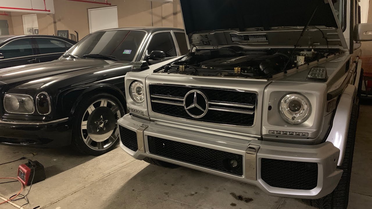 Mercedes Benz G500 W463 Crankshaft Position Sensor Replacement P0355 error code fix