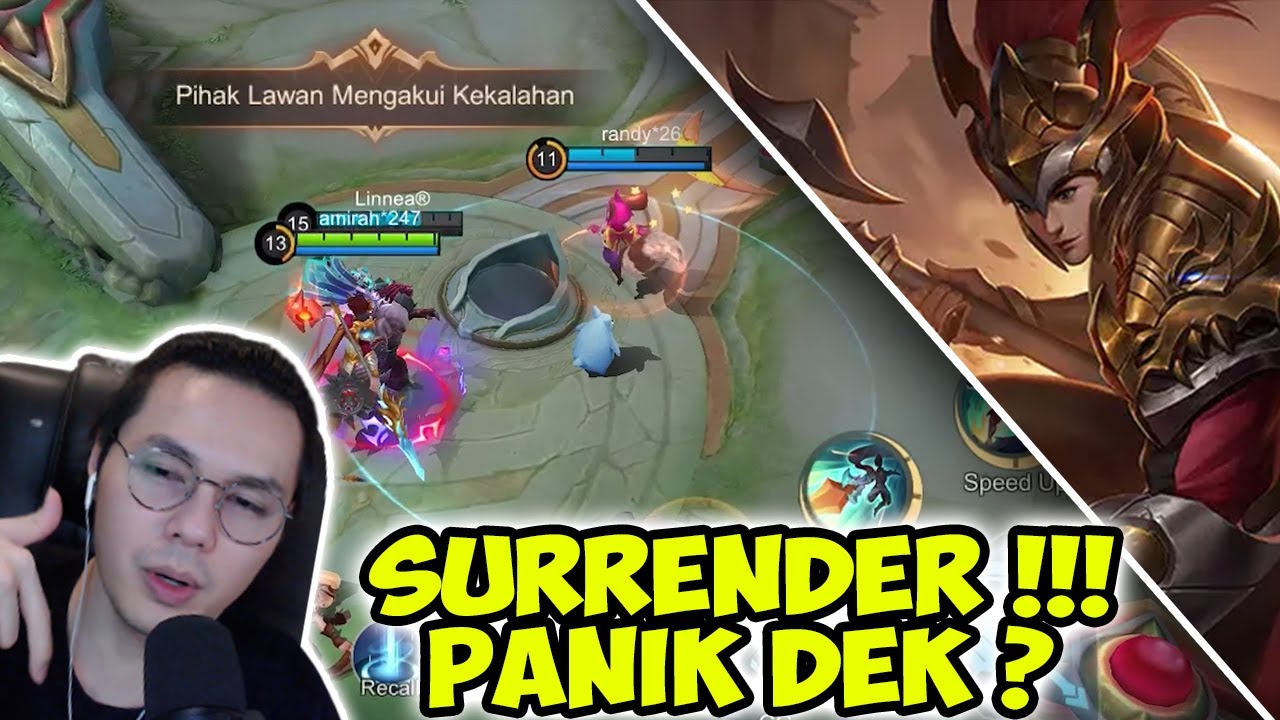 ZILONG OP! MUSUH PANIK & LANGSUNG SURRENDER | MOBILE LEGENDS