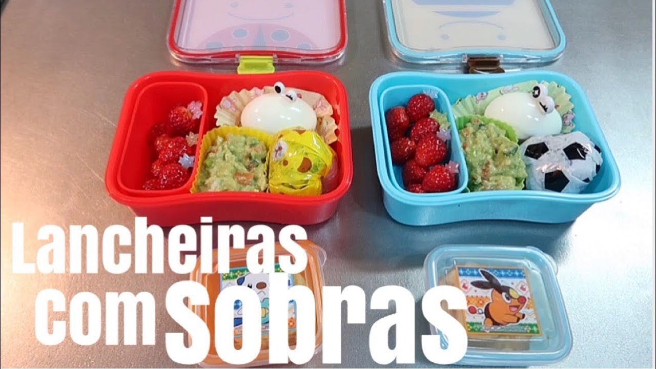 LANCHEIRA COM O QUE SOBROU NA GELADEIRA #1 | #MAMÃESPELOMUNDO | ANGELA INOUI