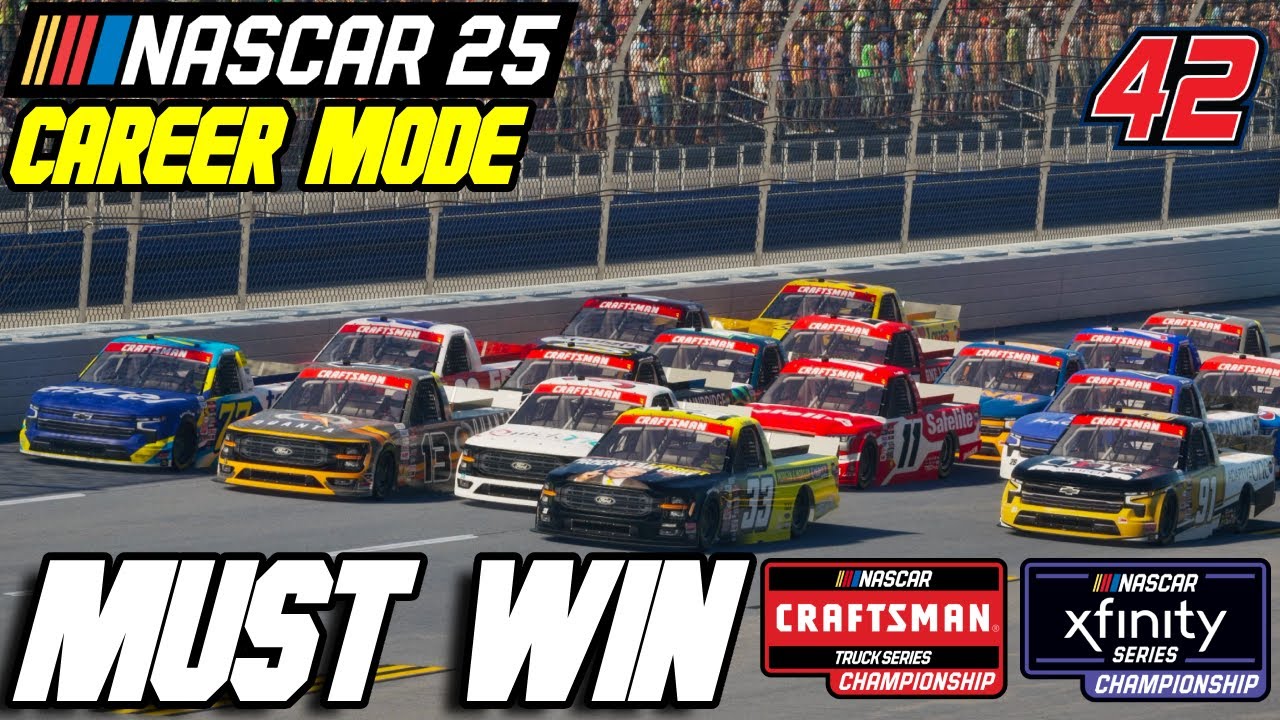 УЧАСТВУЕМ В ОБЕ ЧЕМПИОНАТА! | Режим карьеры NASCAR 25