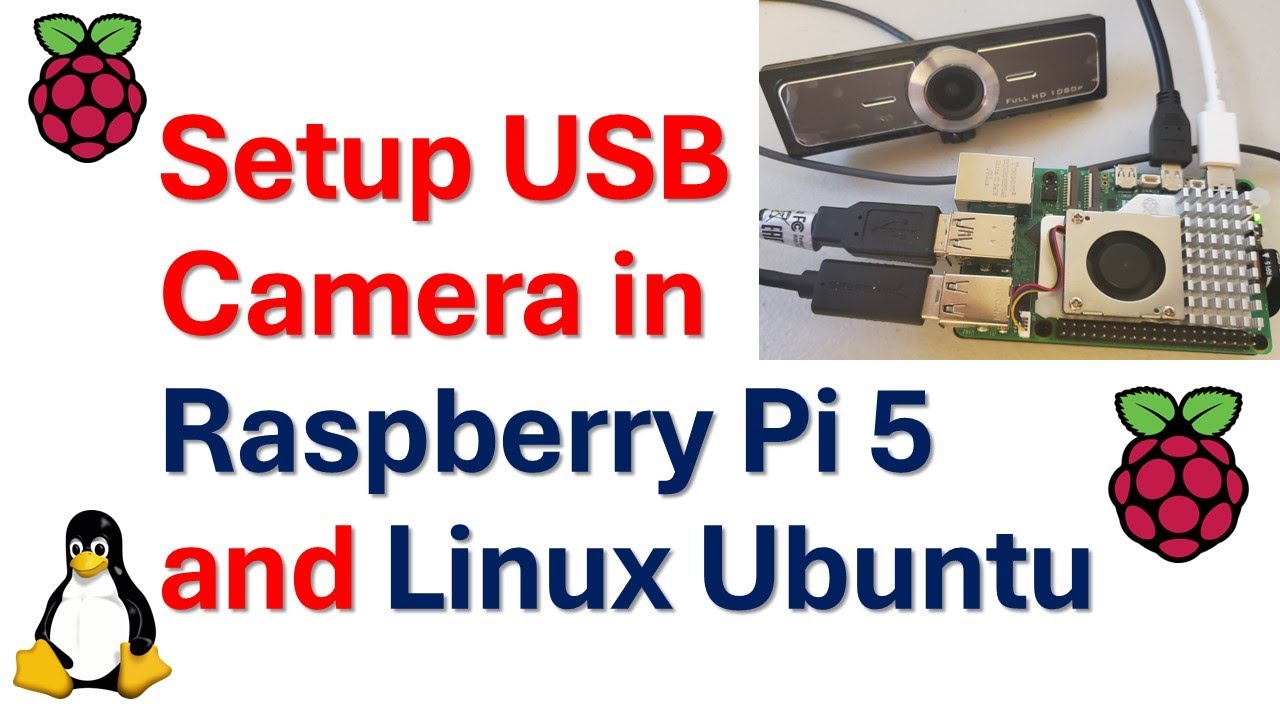 Настройка и использование USB-камеры в Raspberry Pi 5 и Linux Ubuntu