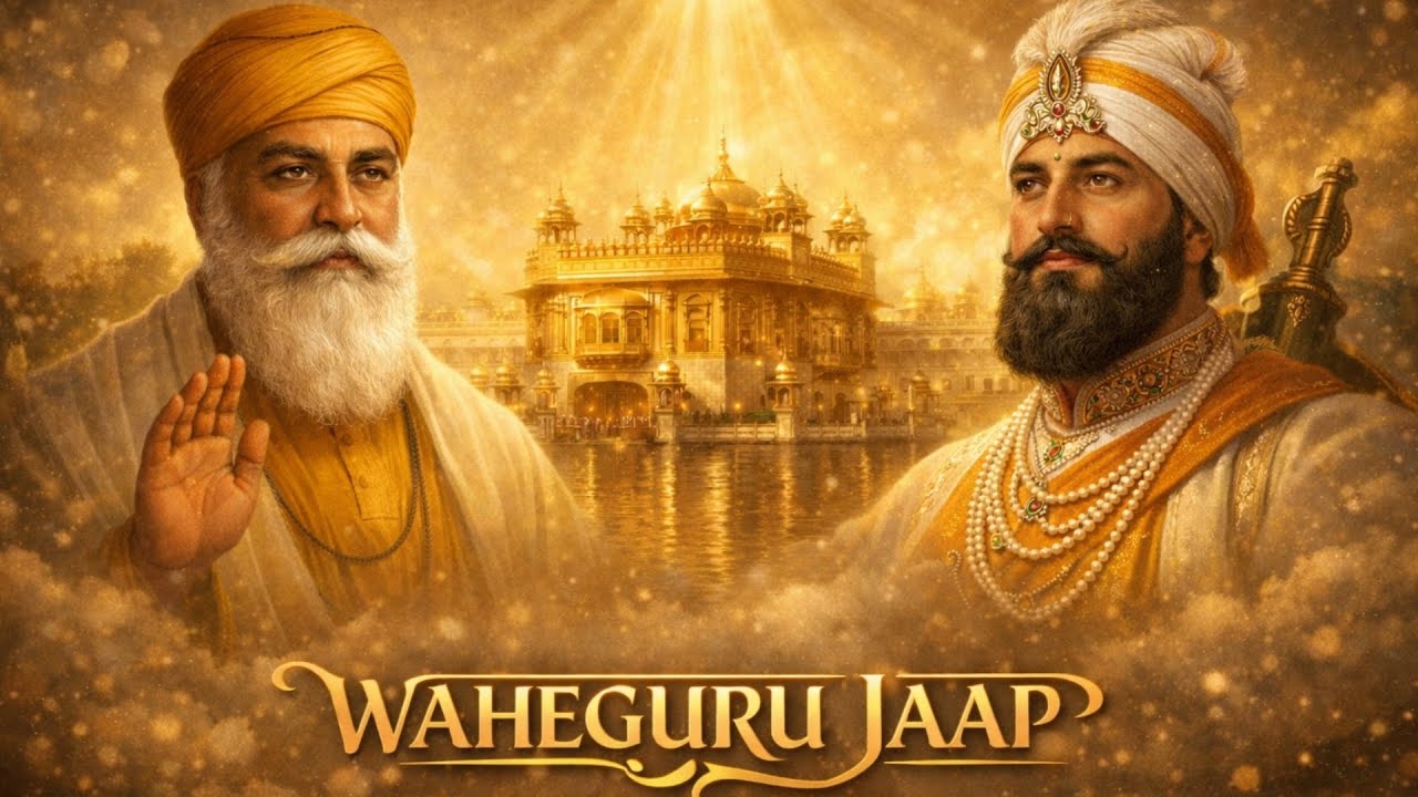 Waheguru Jaap – Powerful Naam Simran for Calm Mind & Healing | Gurbani Kirtan | Divine Tunes Music