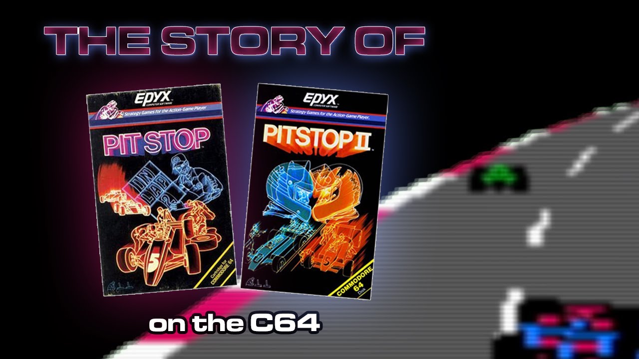 Pitstop и Pitstop II – История, игровой процесс и наследие двух классических гоночных игр для C64.