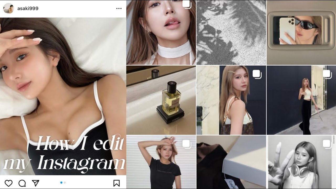 【必見】本当は秘密にしたいインスタ写真加工📱方法他撮り/自撮り/加工方法 / アプリまで全部教えます✨