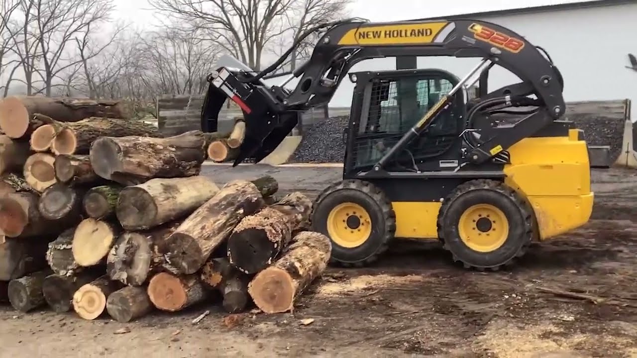 Hammerhead GS-44 Grapple Saw For Land Clearing - Storm Cleanup - Bucking Logs - Firewood Production