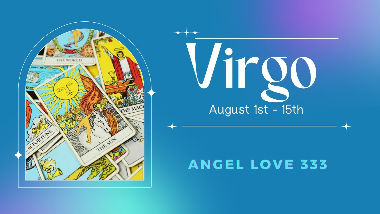 Virgo you will BE HAPPY & AT PEACE HEARING FROM THEM! ✨ #august #2022 #horoscope #love