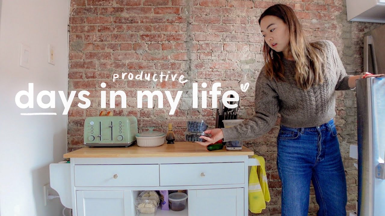 productive days in my life | study vlog at columbia univeristy 🦋 nyc diaries