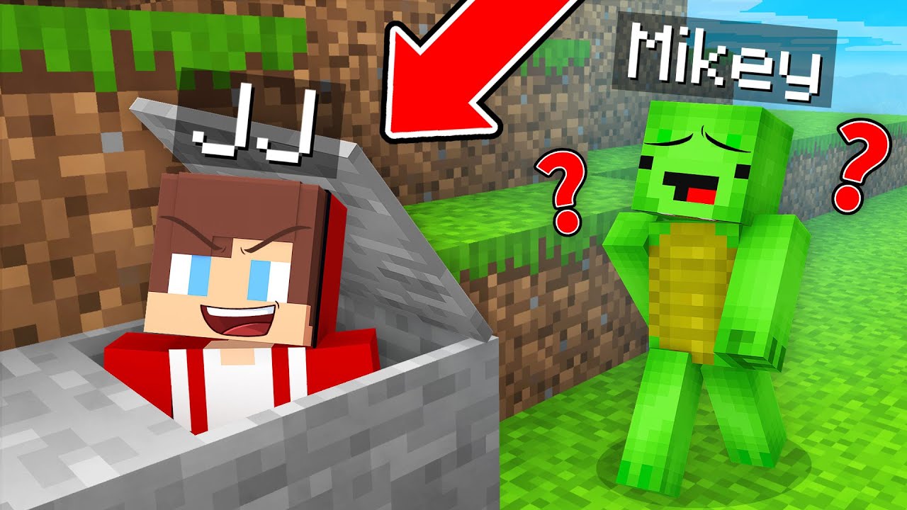 JJ Built a Base Inside a Mountain To Prank Mikey in Minecraft (Maizen)