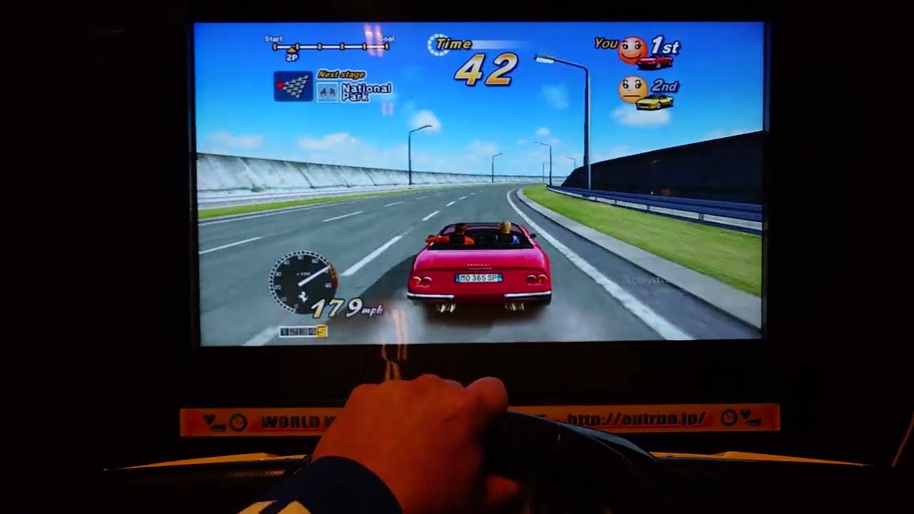 OutRun 2SP DX ARCADE 2 PLAYER VS MODE
